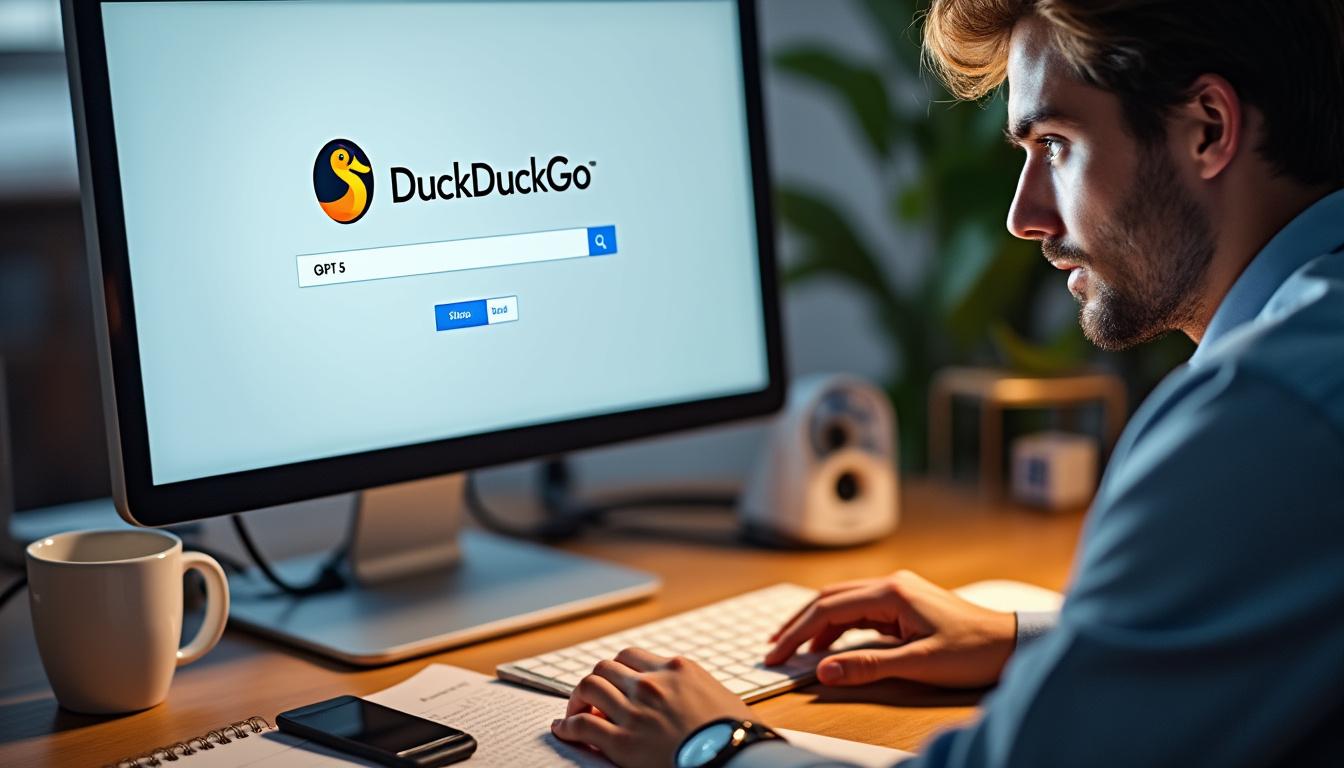 découvrez comment duckduckgo révolutionne la recherche avec duck ai, intégrant gratuitement gpt-5 d'openai. profitez d'un accès direct à une intelligence artificielle avancée, sans inscription requise.