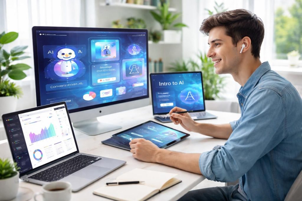 découvrez une plateforme multi ia idéale pour les débutants, facile à utiliser et conçue pour explorer l'intelligence artificielle en toute simplicité.